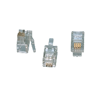 RJ10 telecoms plug - 50 pack