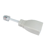 Telecomms Adaptor - RJ11 Plug to 4 pin BT Socket