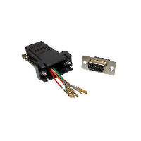 RJ45 to DB9 female adaptor