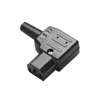 IEC C13 Line Socket - Right Angled - Rewireable