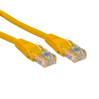 Cat5e RJ45 UTP Network Patch Cable - Ethernet - Yellow - 6m