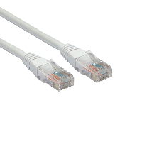 Cat5e RJ45 UTP Network Patch Cable - Ethernet - White - 1m