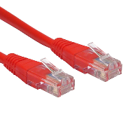 Cat5e RJ45 UTP Network Patch Cable - Ethernet - Red - 3m