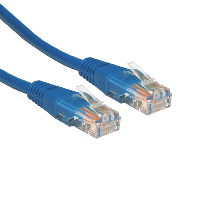 Cat5e RJ45 UTP Network Patch Cable - Ethernet - Blue - 1m