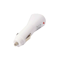 Universal Car Charger USB White