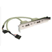 USB2 - x2 USB ports - 2 x 5 Pin Motherboard Connectors