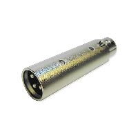 XLR 3 Pin Plug to DMX 5 Pin Socket - Adaptor