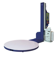 Optimax&#174; Power Pre-stretch Pallet Wrapping Turntable with Weigh Scales and Soft Wrapping Feature
