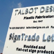 Moulded Letters