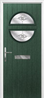 Circle Finesse Composite Front Door in Green