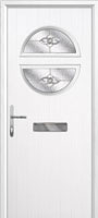 Circle Finesse Composite Front Door in White