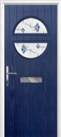 Circle Murano Composite Front Door in Dark Blue