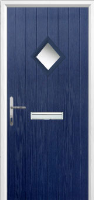 Diamond Composite Front Door in Dark Blue