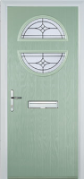 Circle Elegance Composite Front Door in Chartwell Green