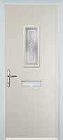 1 Square Staxton Composite Front Door in Cream