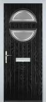 Circle Enfield Composite Front Door in Black