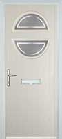 Circle Enfield Composite Front Door in Cream