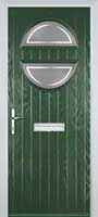 Circle Enfield Composite Front Door in Green