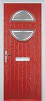 Circle Enfield Composite Front Door in Red