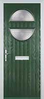 Circle Staxton Composite Front Door in Green