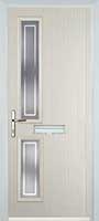 Twin Square Enfield Composite Front Door in Cream