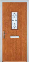 1 Square Clarity Timber Solid Core Door in Oak