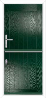 Solid Composite Stable Door in Green