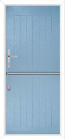 Solid Composite Stable Door in Dusk