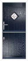 A1 Prism Composite Stable Door in Dark Blue