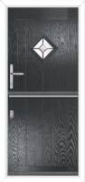 A1 Prism Composite Stable Door in Anthracite Grey