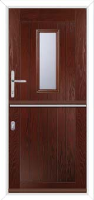 A2 Glazed Composite Stable Door in Darkwood
