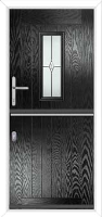 A2 Prism Composite Stable Door in Black