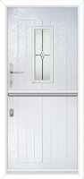 A2 Prism Composite Stable Door in White