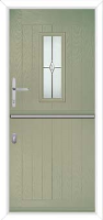 A2 Prism Composite Stable Door in Olive