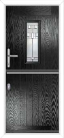 A2 Bienno Composite Stable Door in Black