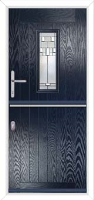 A2 Bienno Composite Stable Door in Dark Blue