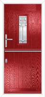 A2 Bienno Composite Stable Door in Red