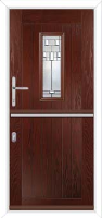 A2 Bienno Composite Stable Door in Darkwood