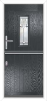 A2 Bienno Composite Stable Door in Anthracite Grey