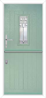 A2 Bienno Composite Stable Door in Sage