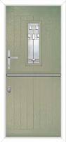 A2 Bienno Composite Stable Door in Olive