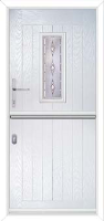 A2 Savona Composite Stable Door in White