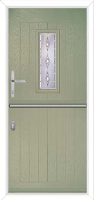 A2 Savona Composite Stable Door in Olive