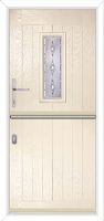 A2 Savona Composite Stable Door in Cream