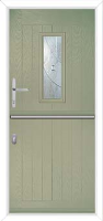 A2 Asti Composite Stable Door in Olive
