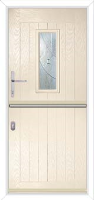 A2 Asti Composite Stable Door in Cream