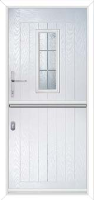 A2 Brolo Composite Stable Door in White