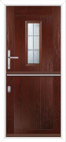 A2 Brolo Composite Stable Door in Darkwood