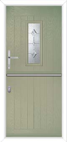 A2 Sepino Composite Stable Door in Olive