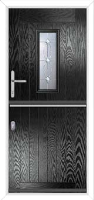 A2 Mezanno Composite Stable Door in Black